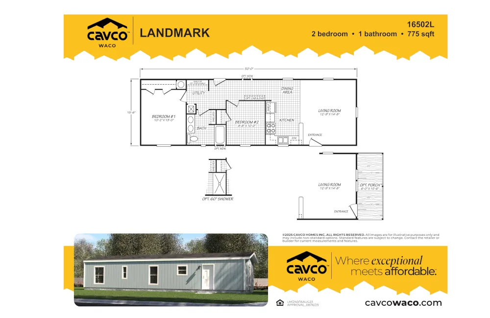16502L – Landmark 50 – Floor Plan 16502L - Landmark 50 - Floor Plan