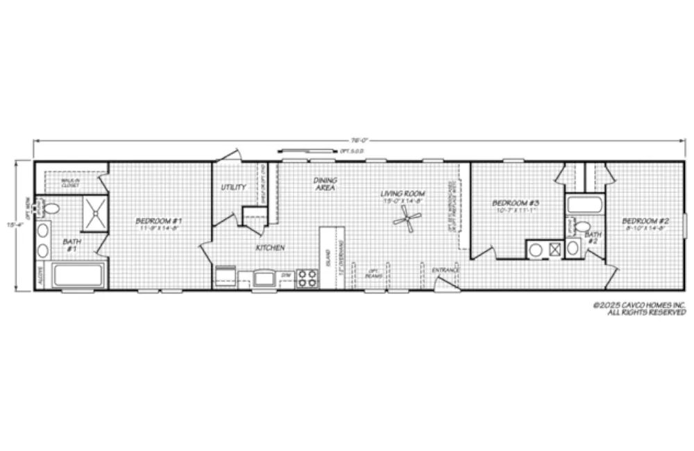 Maxx ELITE 76R-FloorPlan Maxx ELITE 76R-FloorPlan