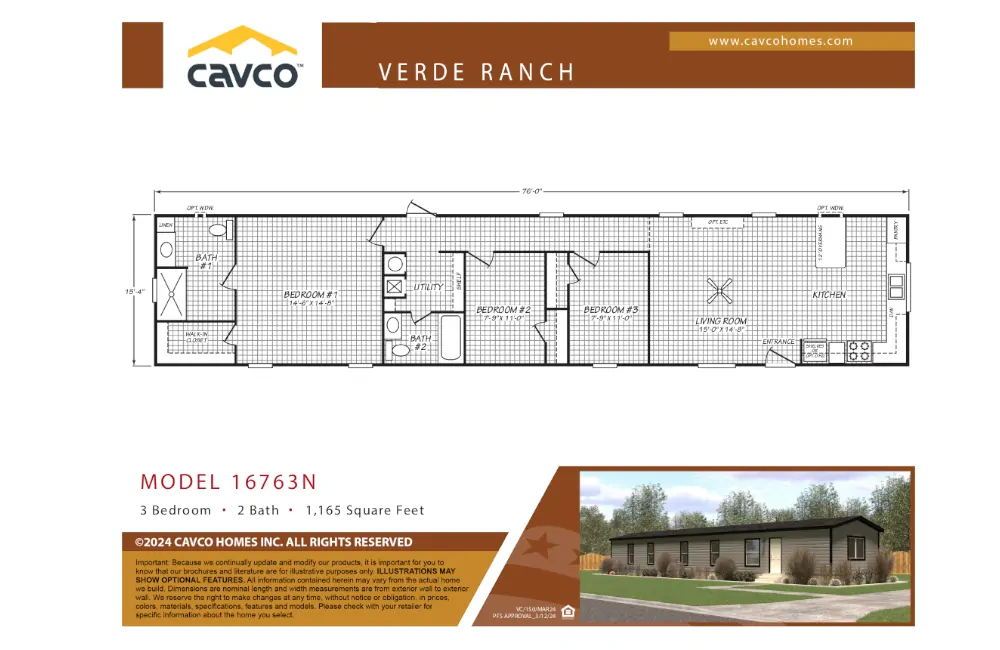 Verde Ranch 70 – FloorPlan Verde Ranch 70 - FloorPlan