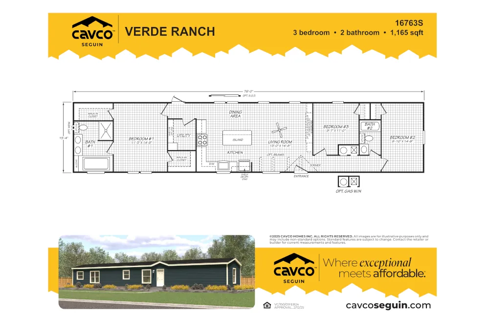 Verde Ranch 76S-VC16763S-FP