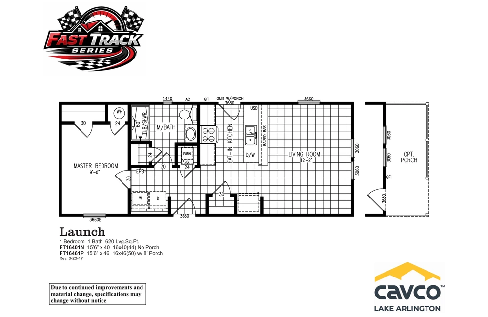FT16401N - Launch -- Floor Plan
