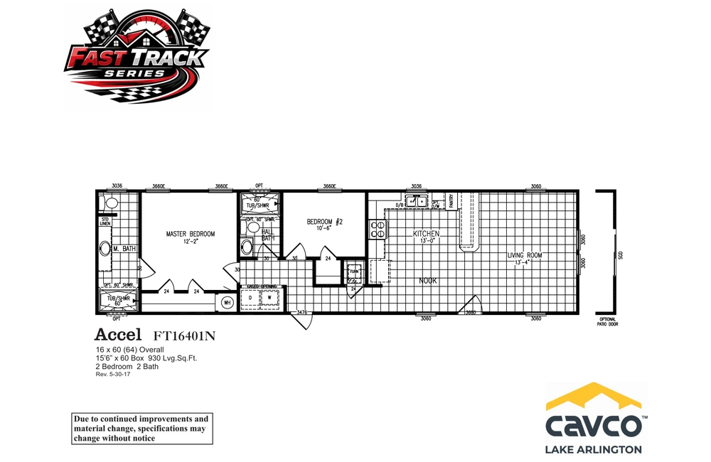 FT16602N - Accel -- Floor Plan